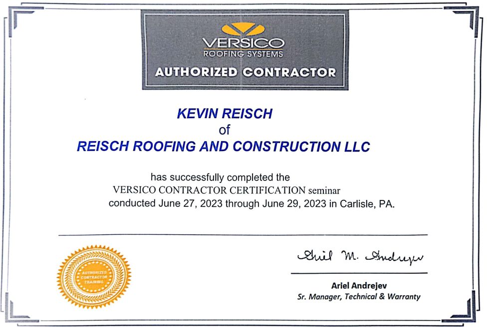Verisco Certification