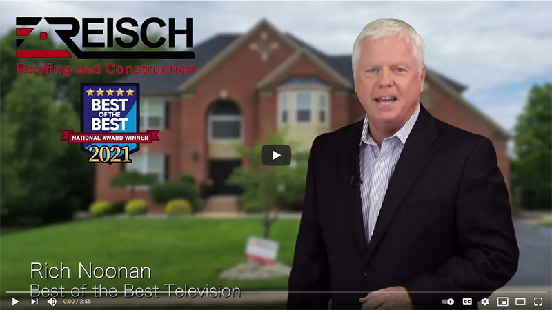 Reisch Roofing and Construction - Click to watch video on Best of the Best